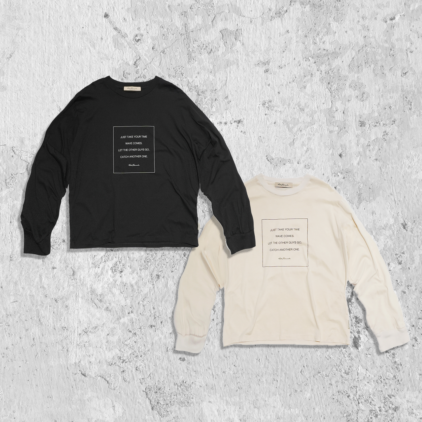 akahai | DUKE MESSAGE L/S T-SHIRT
