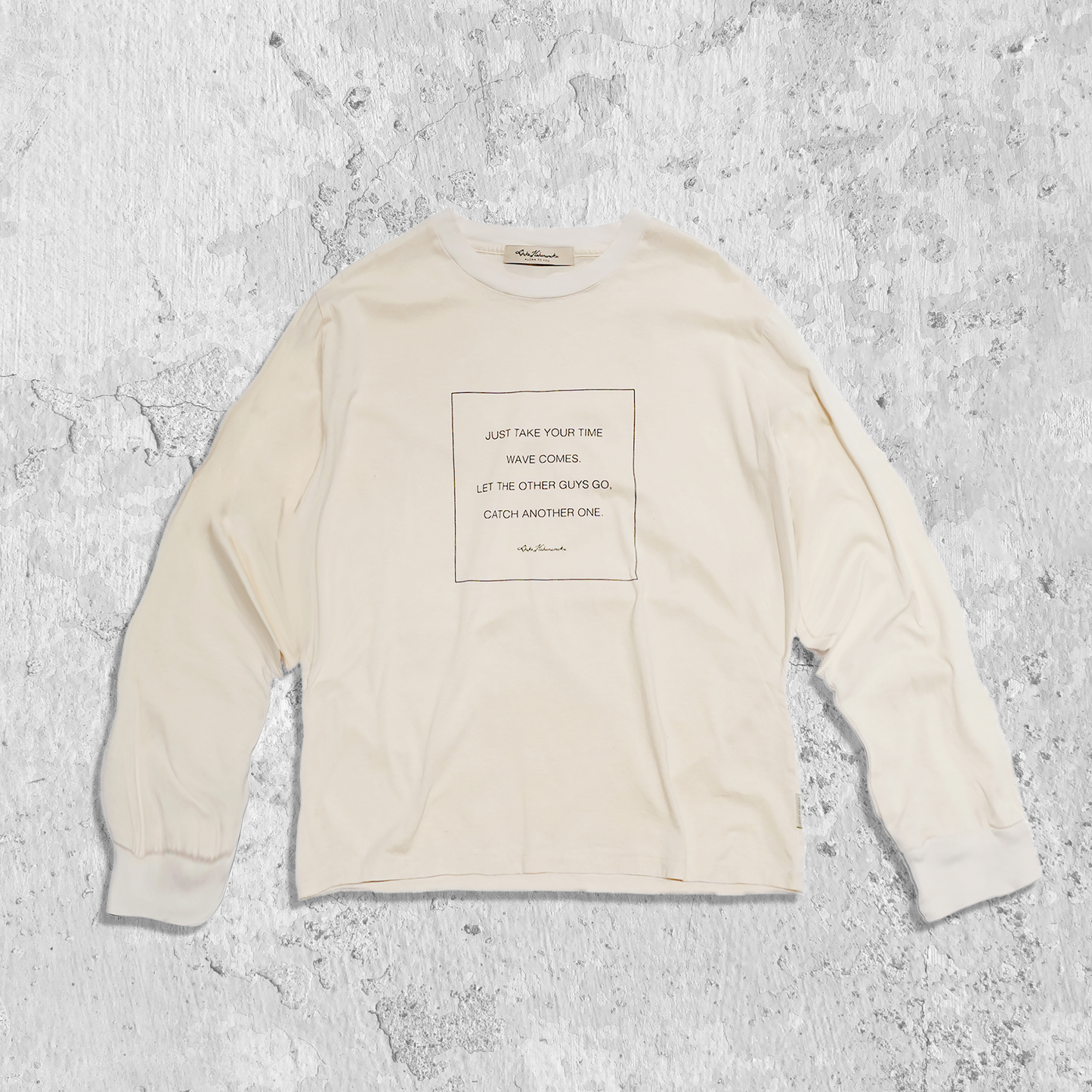 akahai | DUKE MESSAGE L/S T-SHIRT