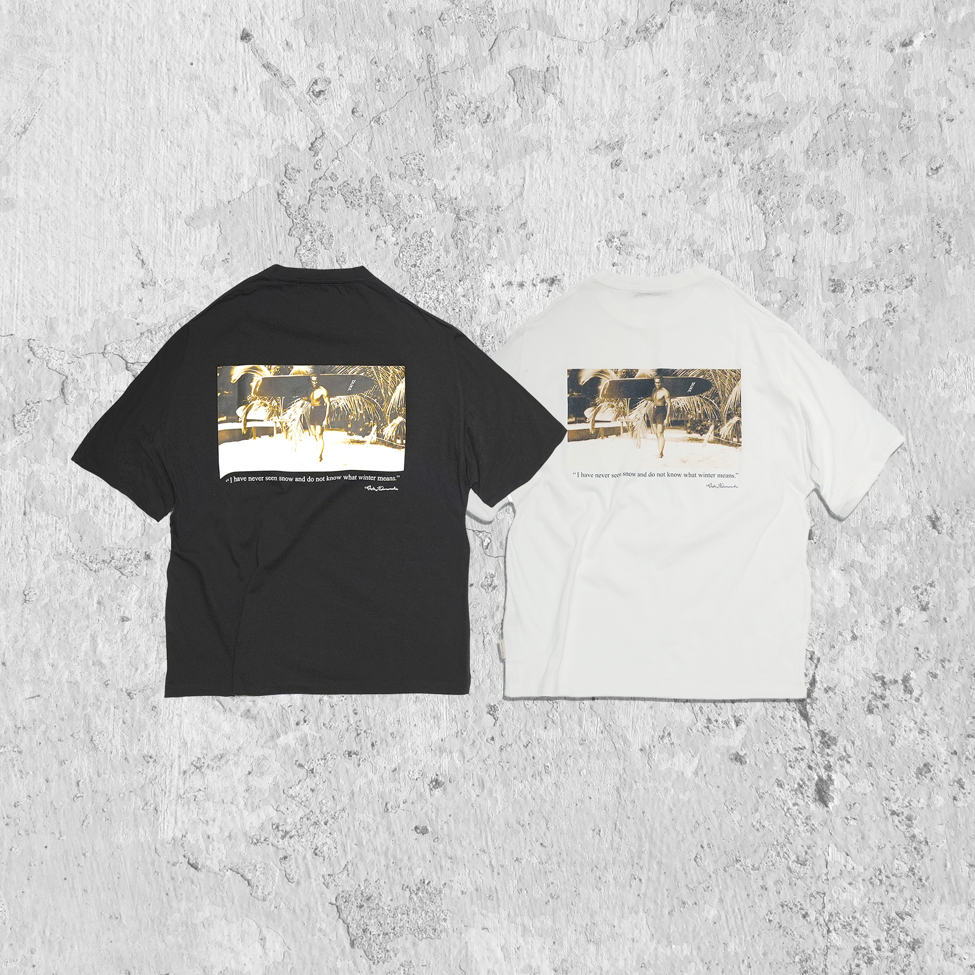 ahonui   |  BACK PHOTO PRINT S/S T-SHIRT