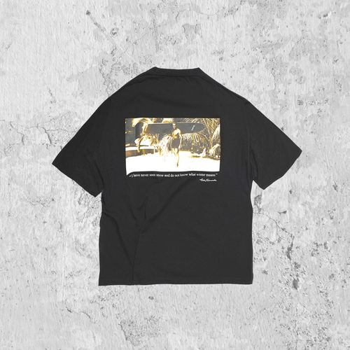 ahonui   |  BACK PHOTO PRINT S/S T-SHIRT