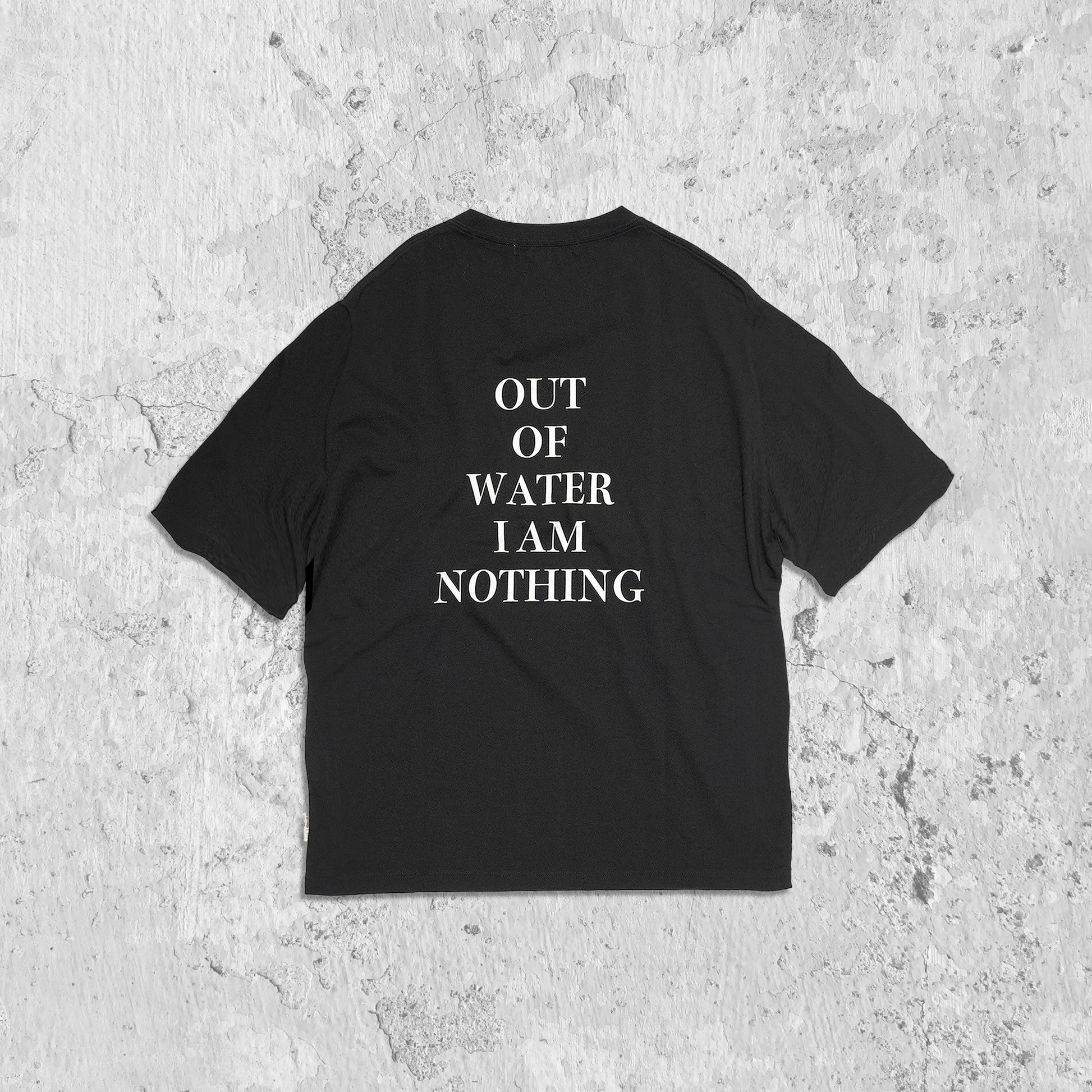 ha'aha'a  |  BACK MESSAGE PRINT S/S T-SHIRT