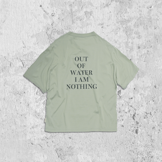ha'aha'a  |  BACK MESSAGE PRINT S/S T-SHIRT