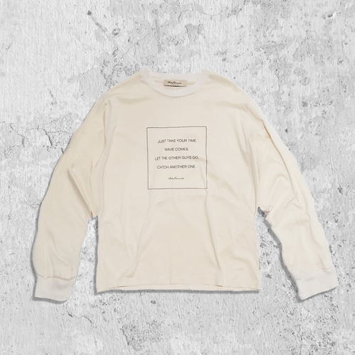 akahai   |  DUKE MESSAGE L/S T-SHIRT