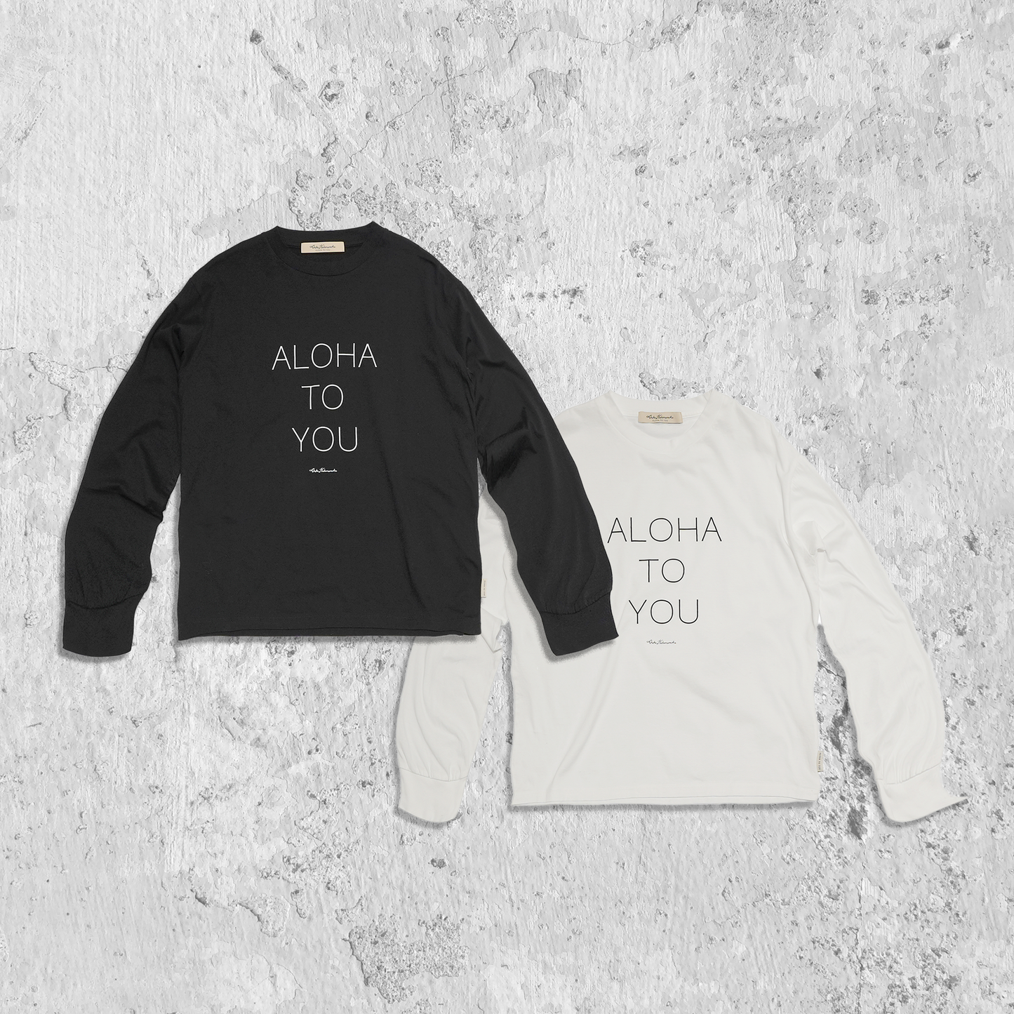 'olu'olu |  ALOHA TO YOU  L/S T-SHIRT