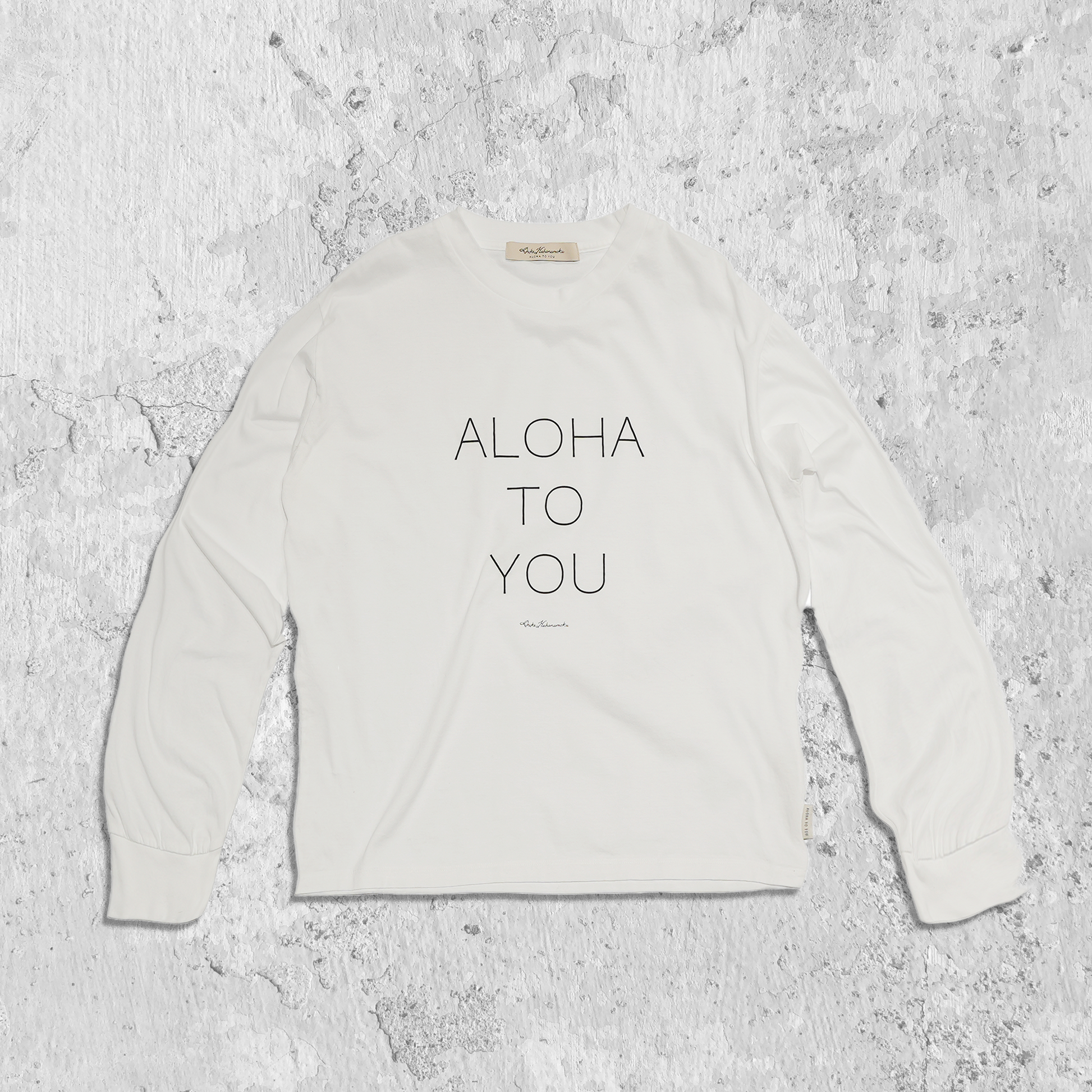 'olu'olu |  ALOHA TO YOU  L/S T-SHIRT