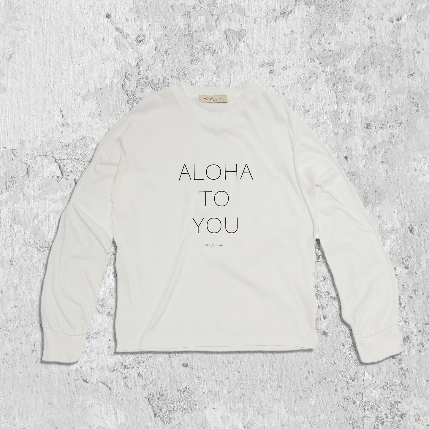 'olu'olu |  ALOHA TO YOU  L/S T-SHIRT
