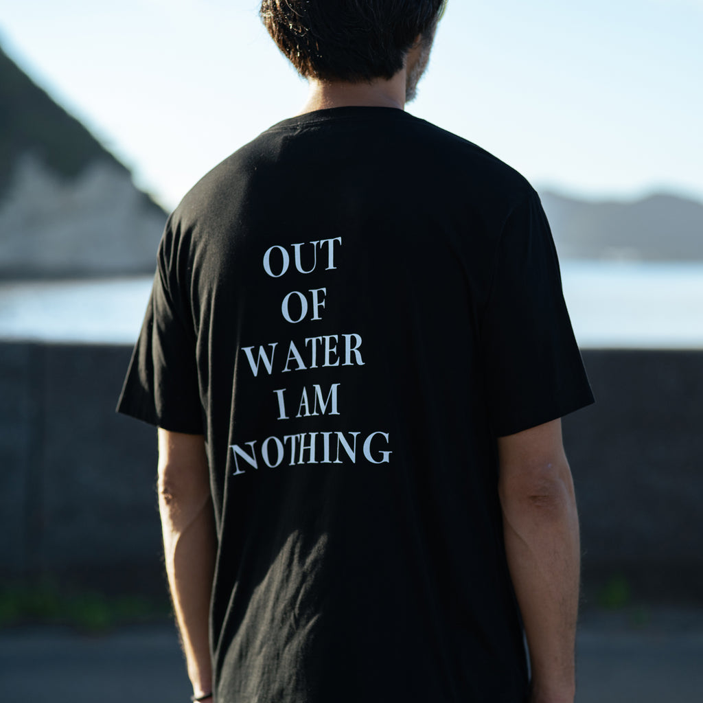 ha'aha'a  |  BACK MESSAGE PRINT S/S T-SHIRT