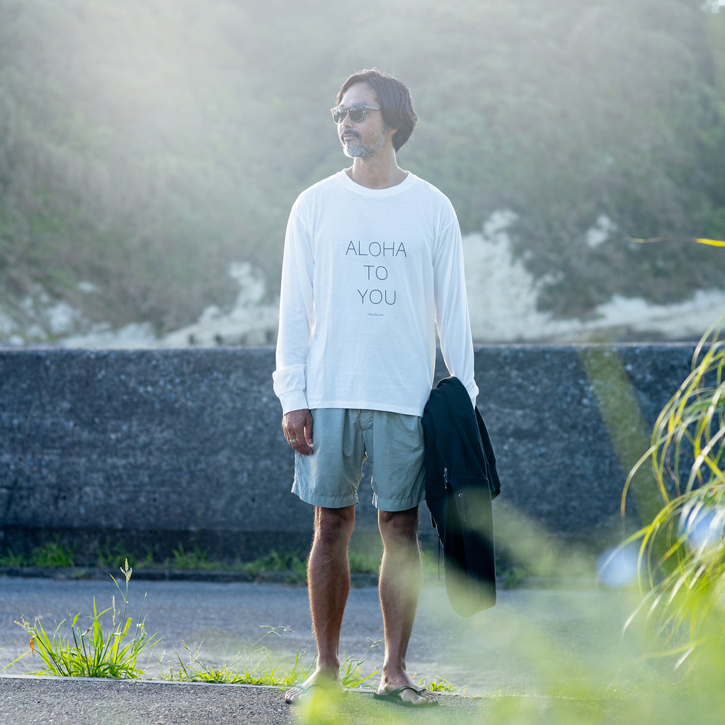 'olu'olu |  ALOHA TO YOU  L/S T-SHIRT