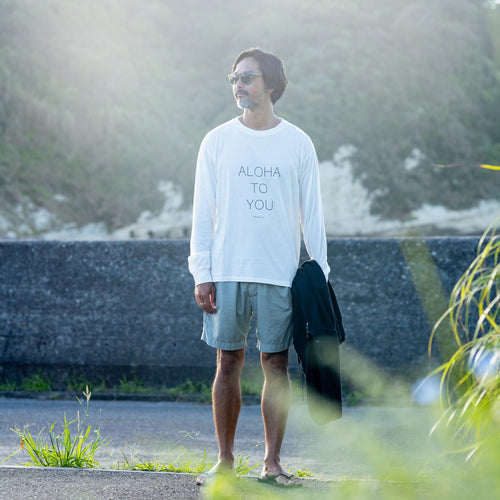 'olu'olu |  ALOHA TO YOU  L/S T-SHIRT