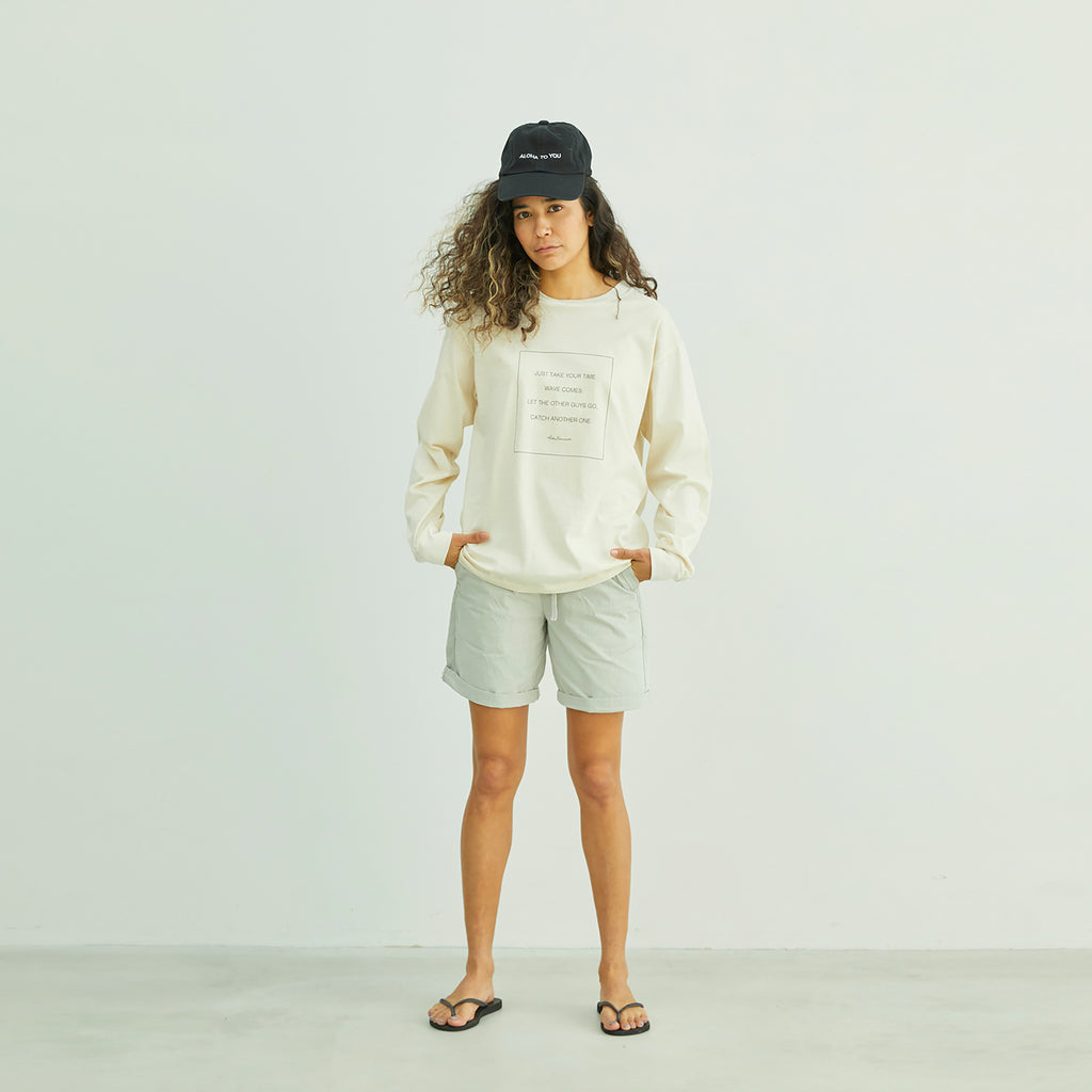 akahai   |  DUKE MESSAGE L/S T-SHIRT
