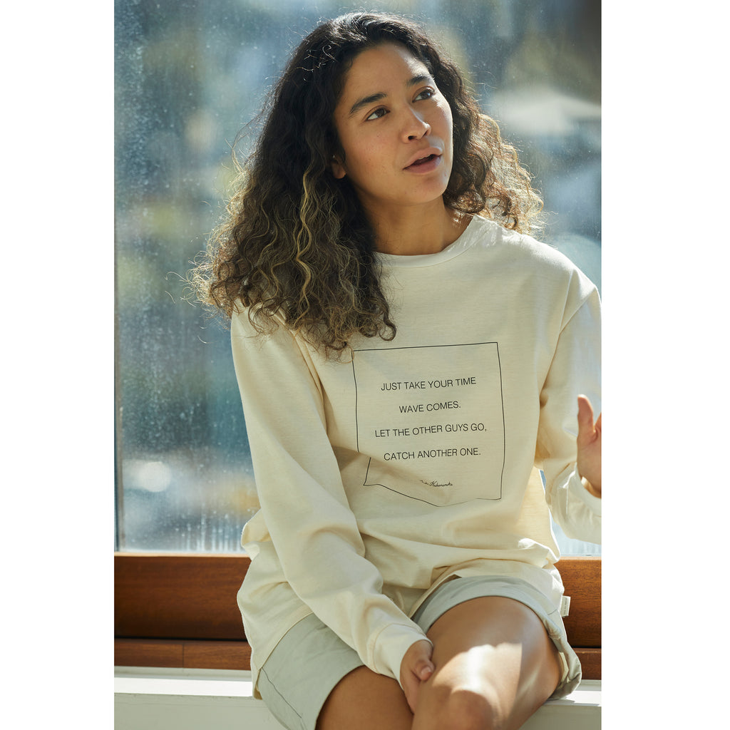 akahai   |  DUKE MESSAGE L/S T-SHIRT