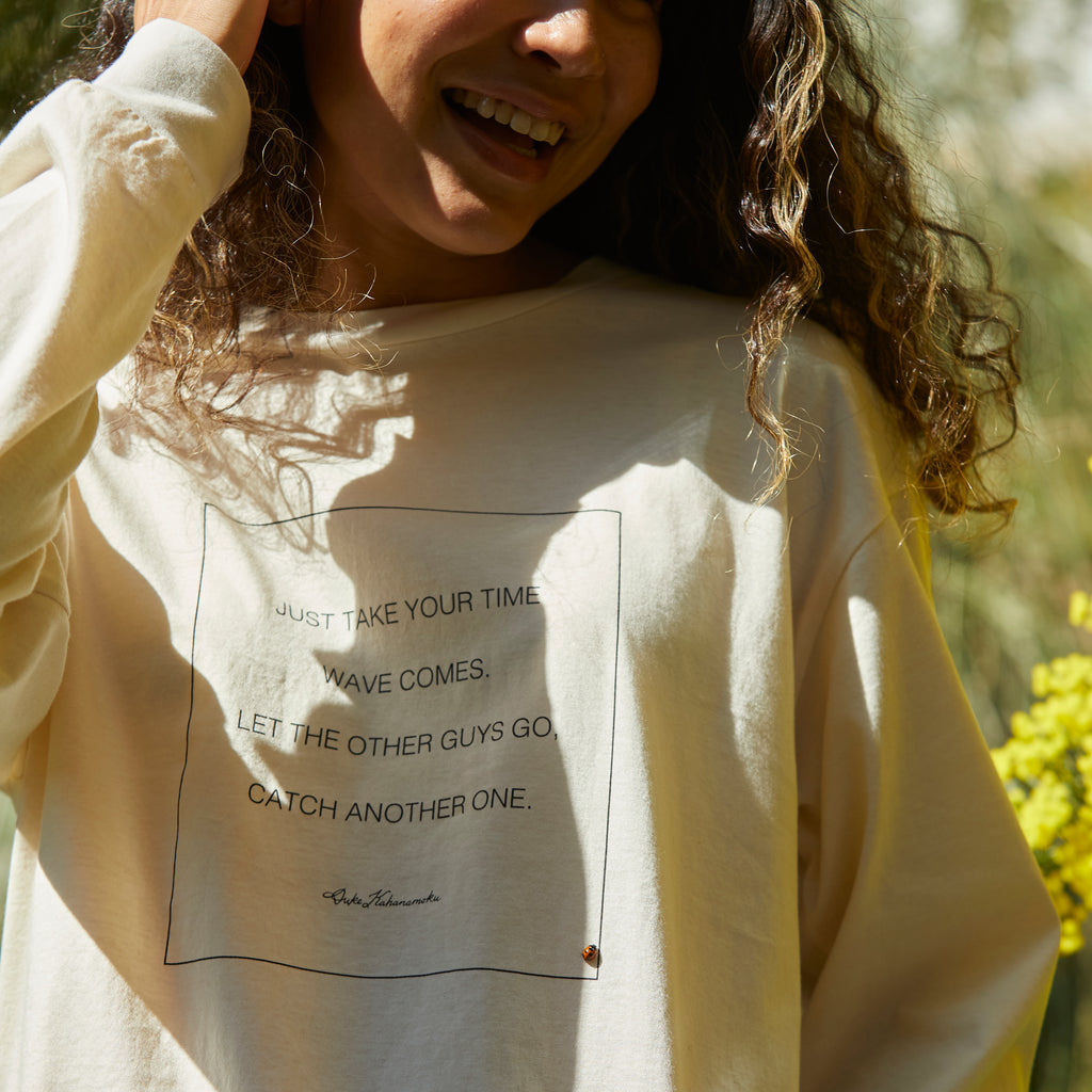akahai   |  DUKE MESSAGE L/S T-SHIRT