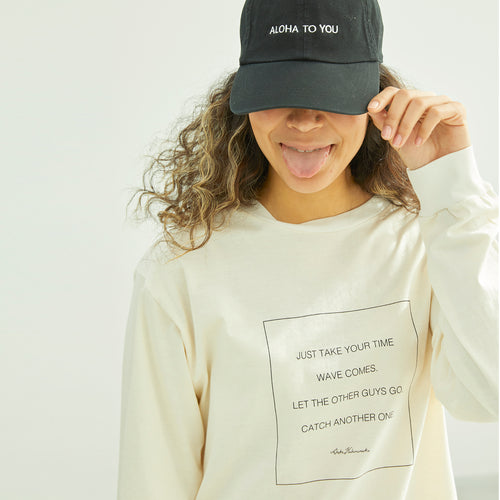 akahai   |  DUKE MESSAGE L/S T-SHIRT