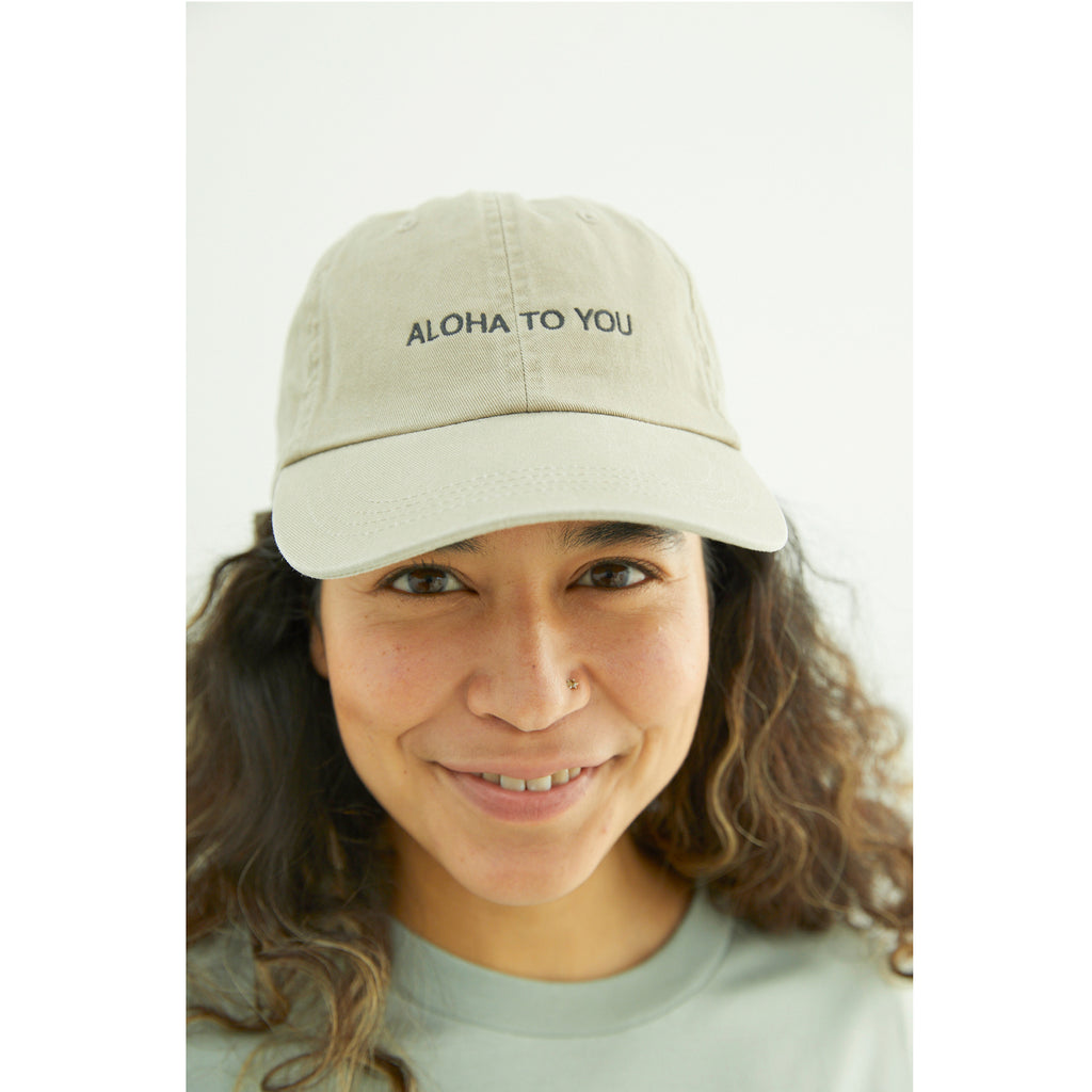 ALOHA TO YOU GARMENT DYE CAP