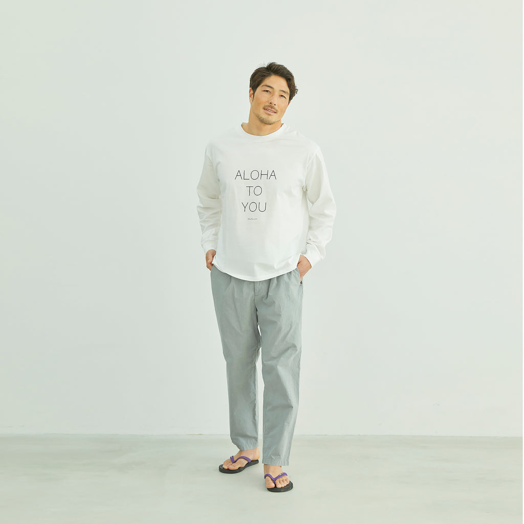'olu'olu |  ALOHA TO YOU  L/S T-SHIRT
